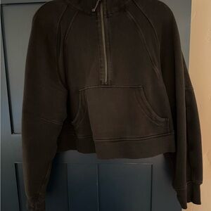 Lululemon Athletica Black Zip-Up Jacket